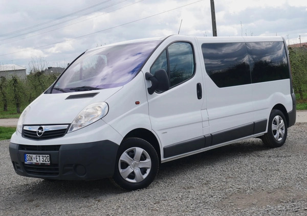 Opel Vivaro cena 62900 przebieg: 164976, rok produkcji 2012 z Chorzele małe 781